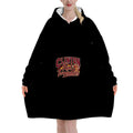 Adult Blanket Hoodie Clinton Tornadoes