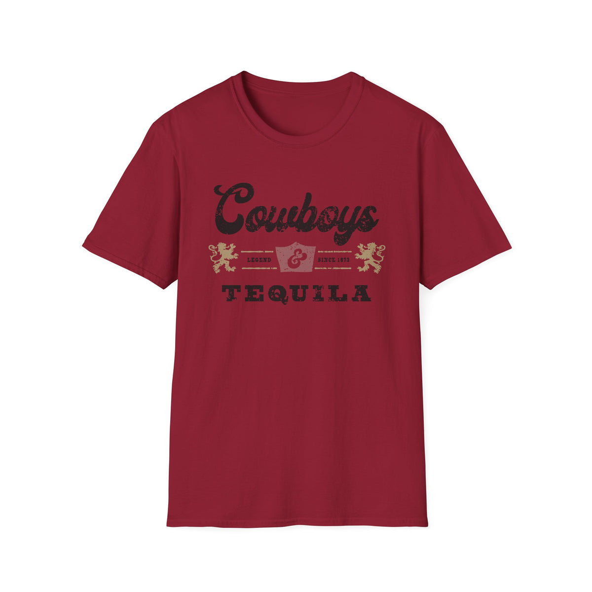 Cowboys & Tequila T-Shirt — Vintage Western Graphic Tee