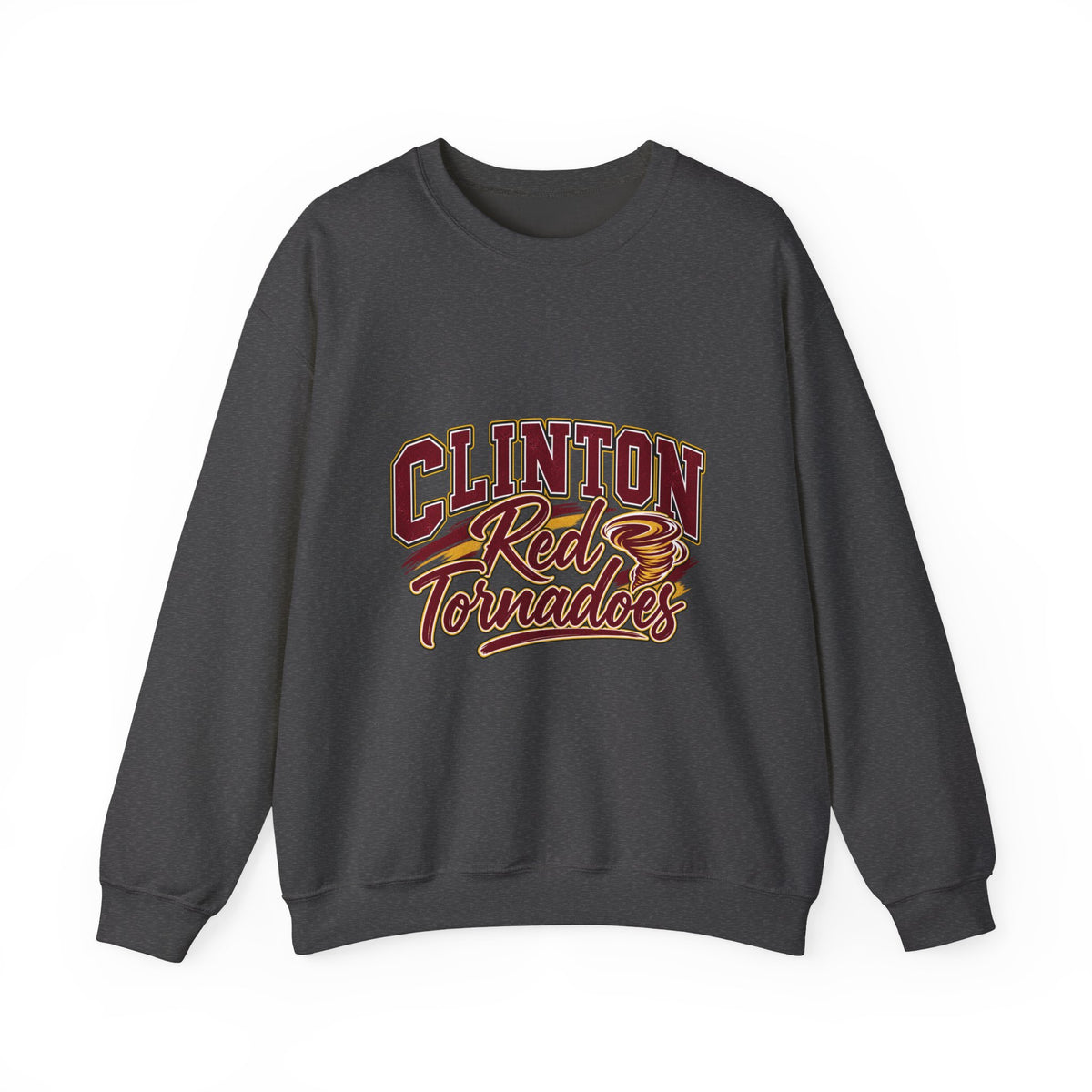 Clinton Red Tornadoes Crewneck Sweatshirt