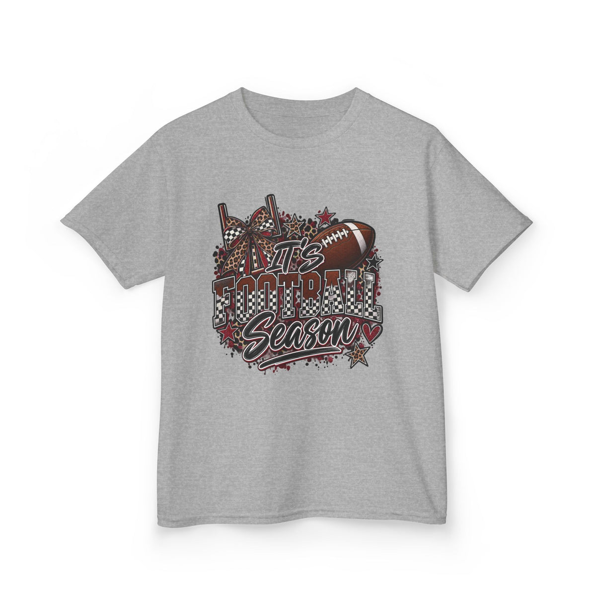Kids Tee — 'It's Football Season' Graphic Shirt