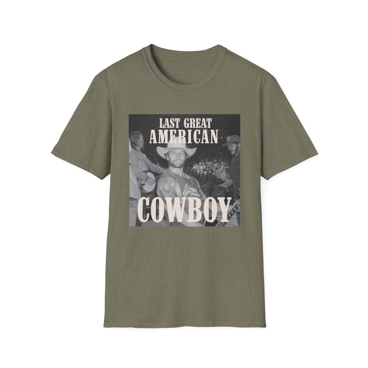 Last Great American Cowboy T-Shirt — Vintage Rodeo Western Graphic Tee