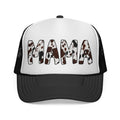 Mama Cow Print Trucker Cap – Farmhouse Mom Hat