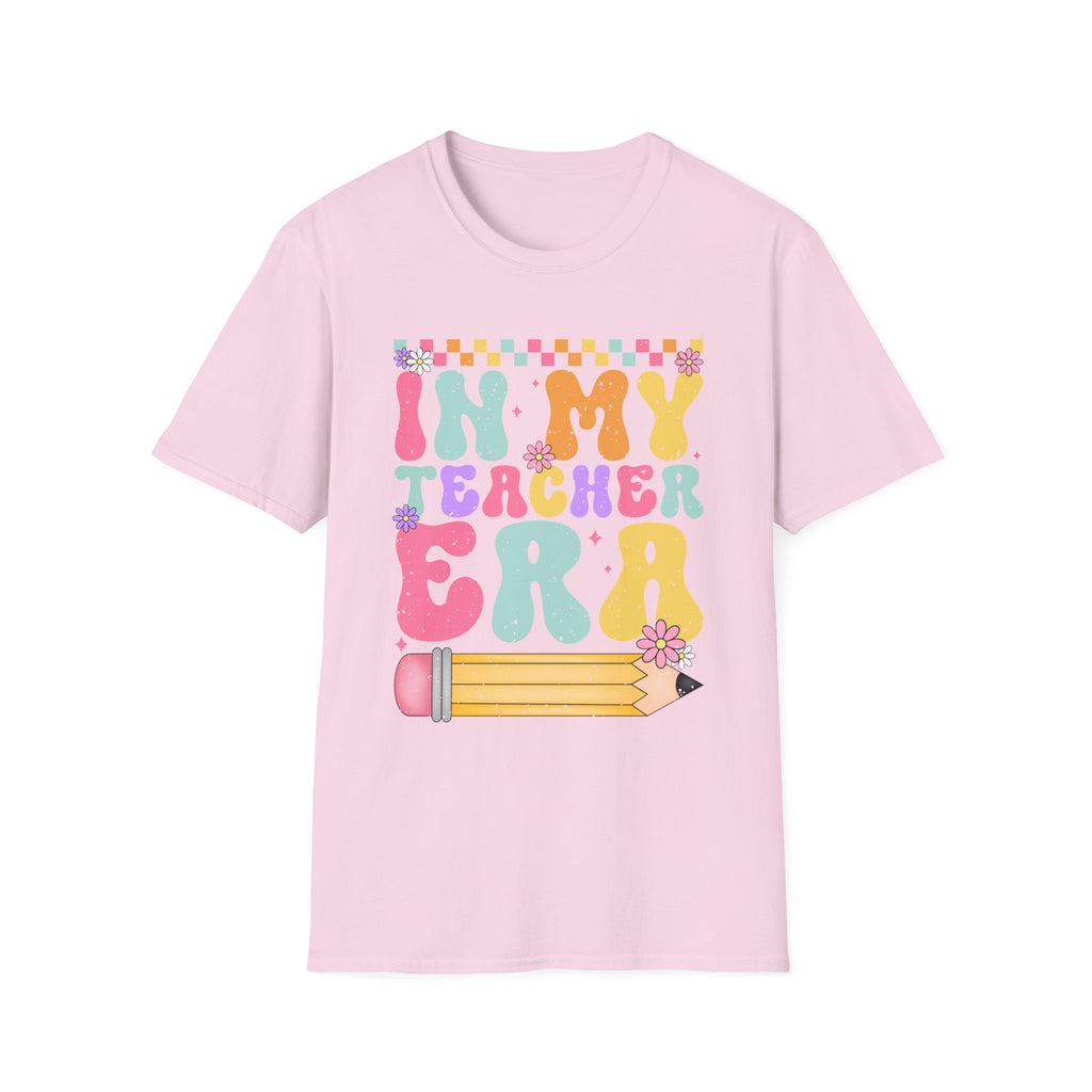 Retro 'In My Teacher Era' Graphic T-Shirt — Cute Teacher Appreciation Tee
