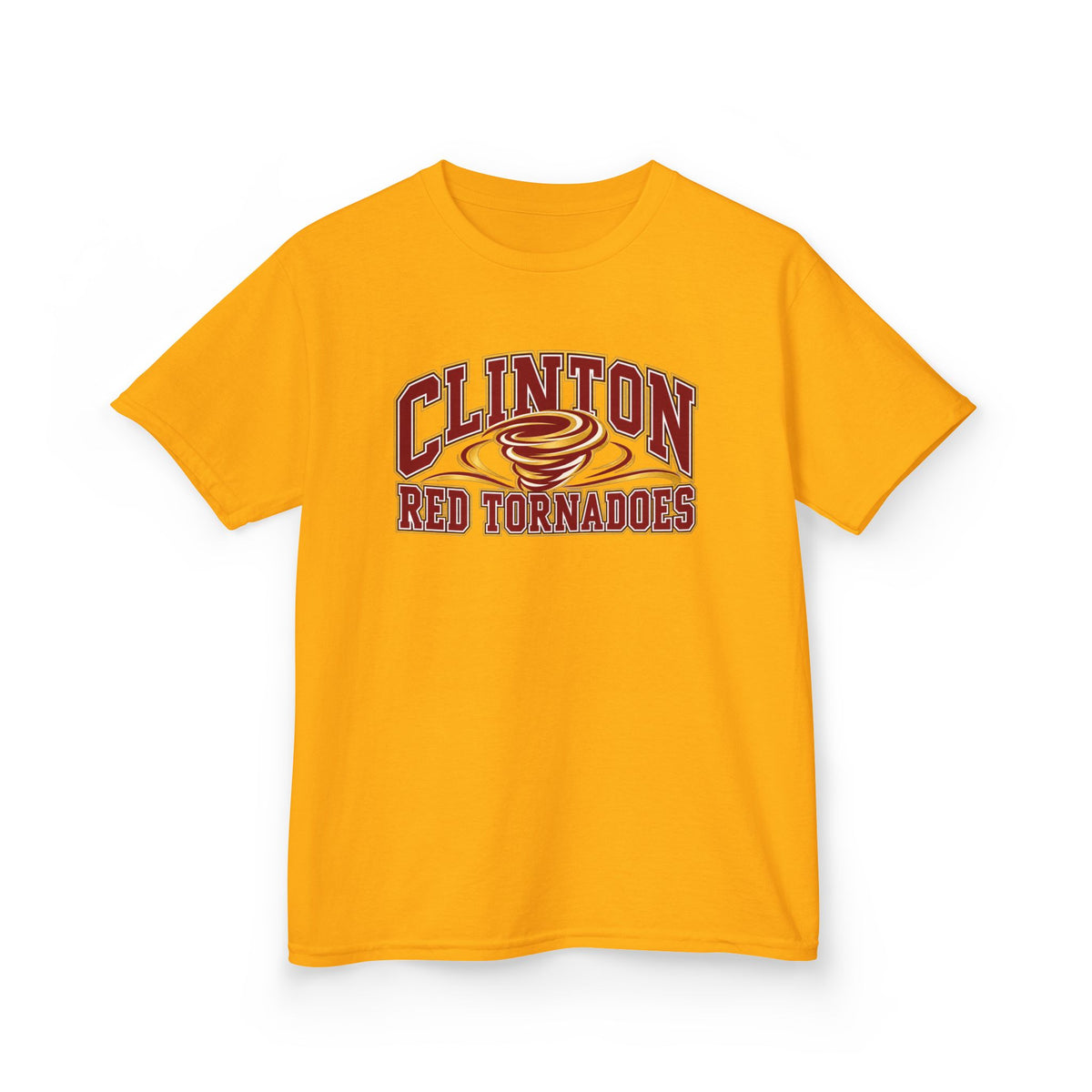 Kids T-Shirt - Clinton Red Tornadoes School Spirit Tee
