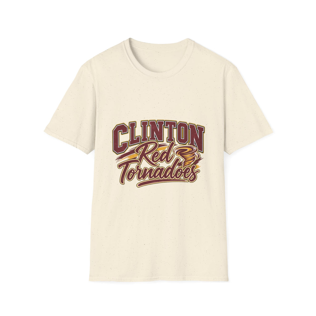 Clinton Red Tornadoes T-Shirt — Retro School Spirit Tee