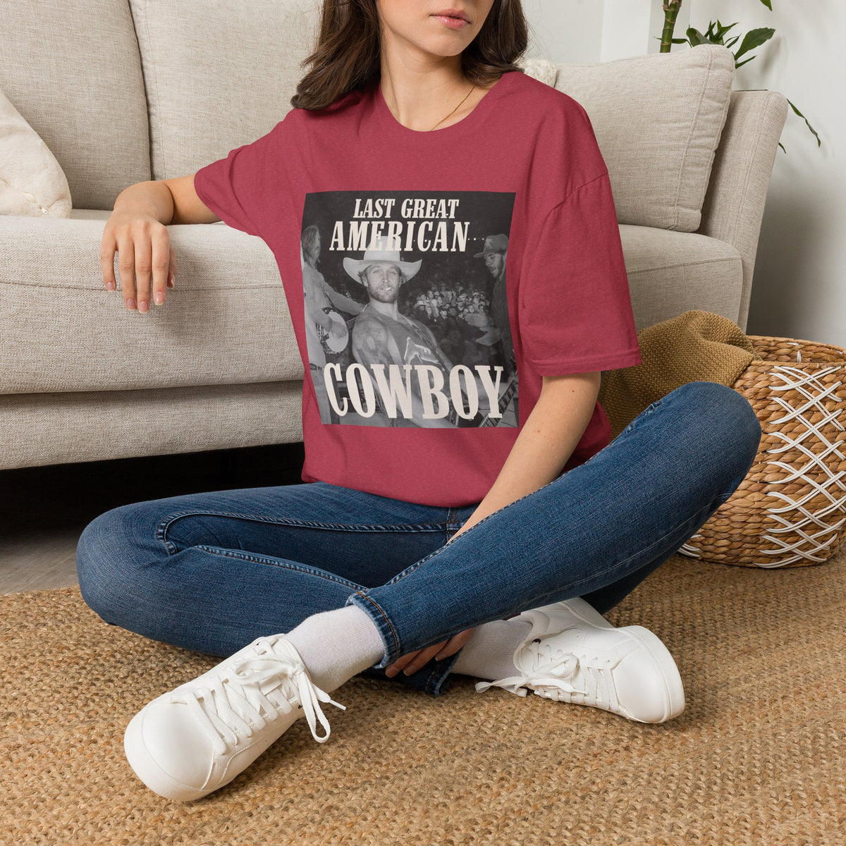 Last Great American Cowboy T-Shirt — Vintage Rodeo Western Graphic Tee