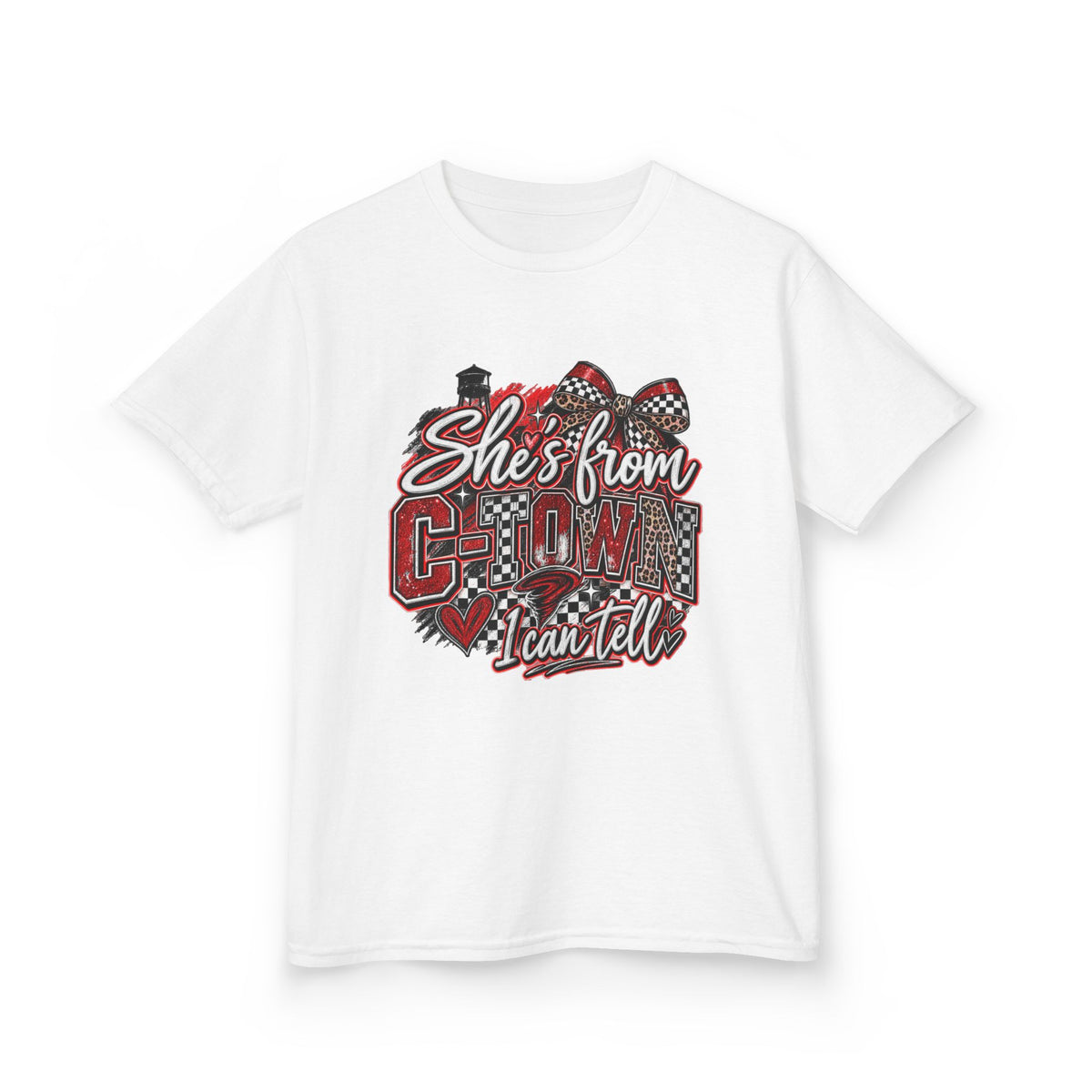 Kids Tee — "She's From C-Town I can tell"