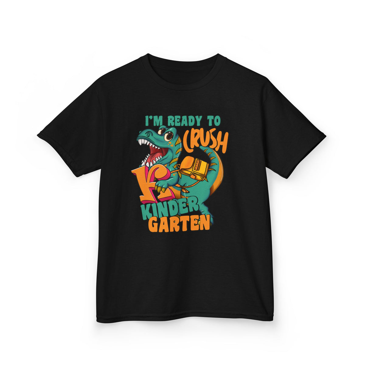 Kids 'I'm Ready to Crush Kindergarten' Dinosaur T-Shirt