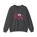 Nurse Heart Stethoscope Crewneck Sweatshirt — Leopard Print Medical Gift