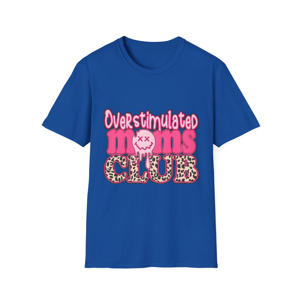 Overstimulated Moms T-Shirt — Funny Mom Club Graphic Tee