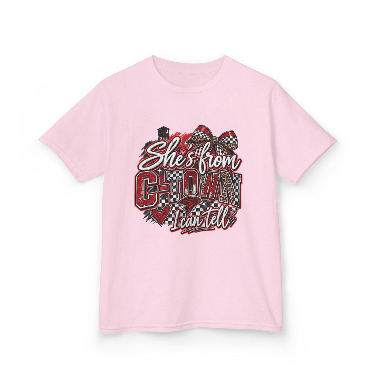 Kids Tee — "She's From C-Town I can tell"