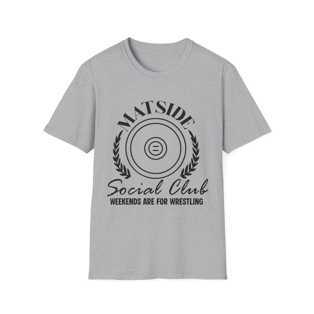 Matside Social Club T-Shirt — Weekends Are For Wrestling Graphic Tee