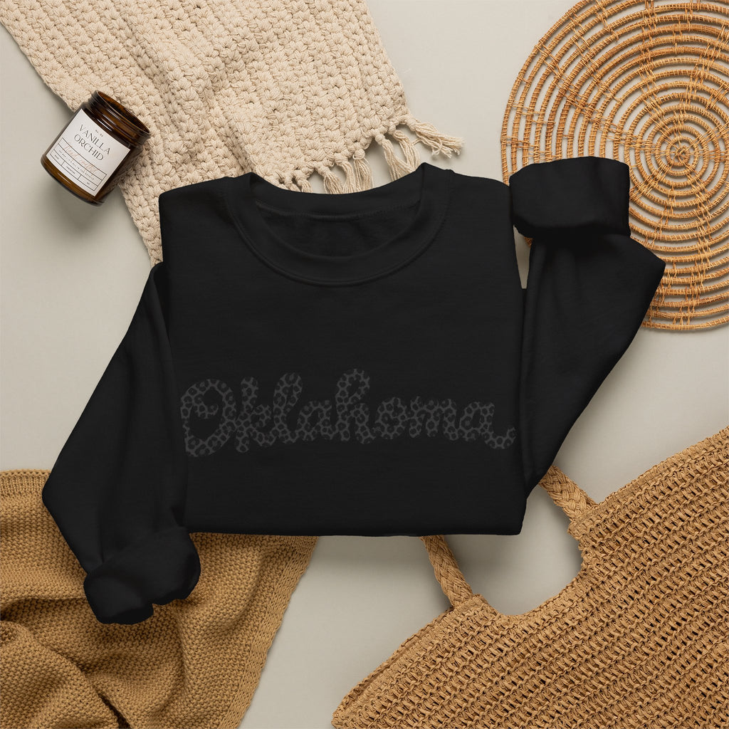 Oklahoma Script Crewneck Sweatshirt