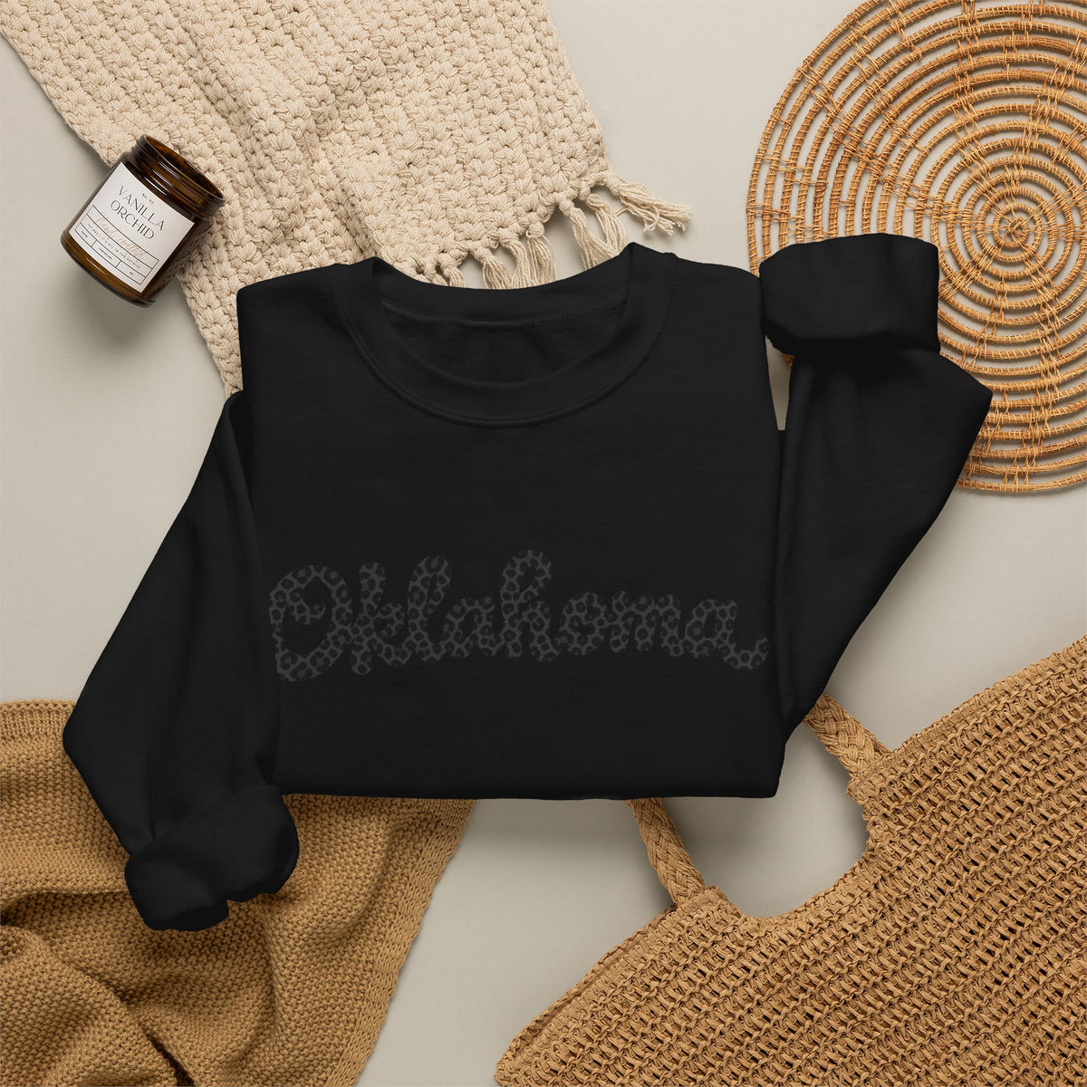 Oklahoma Script Crewneck Sweatshirt
