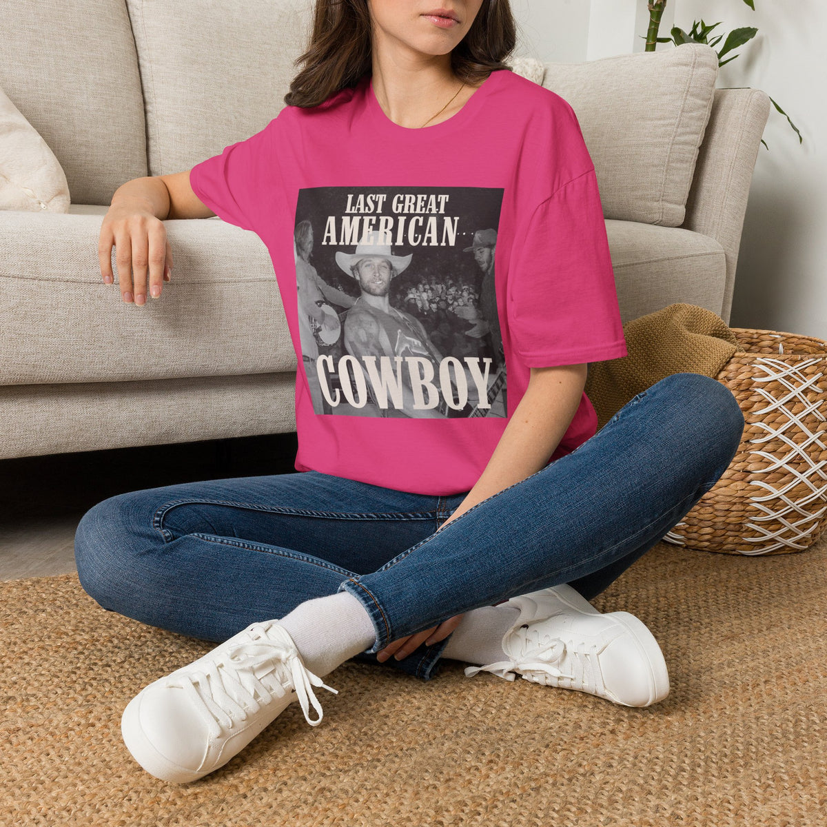 Last Great American Cowboy T-Shirt — Vintage Rodeo Western Graphic Tee