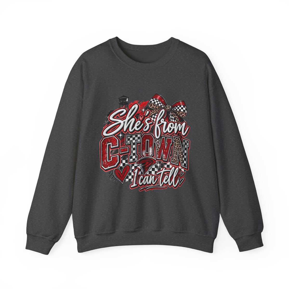 Crewneck Sweatshirt — “She’s From C-Town I Can Tell”