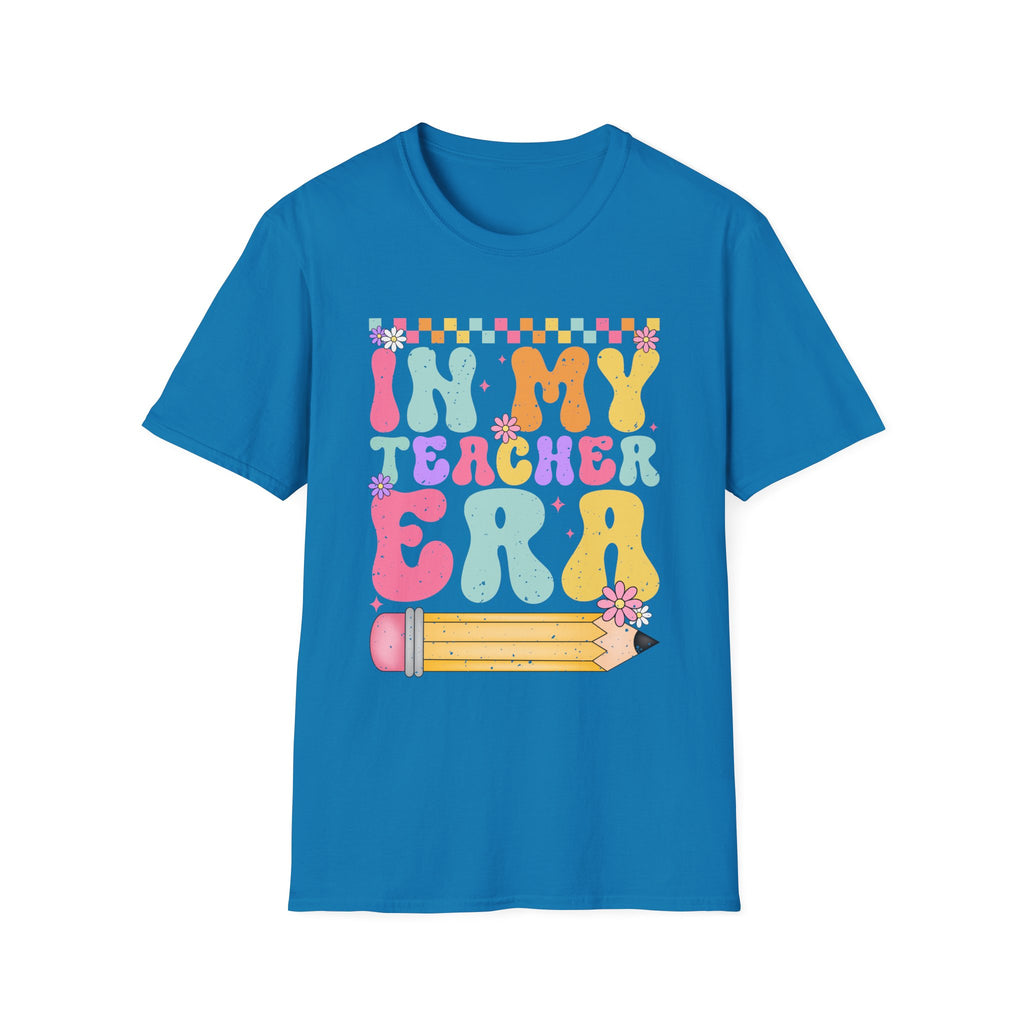 Retro 'In My Teacher Era' Graphic T-Shirt — Cute Teacher Appreciation Tee