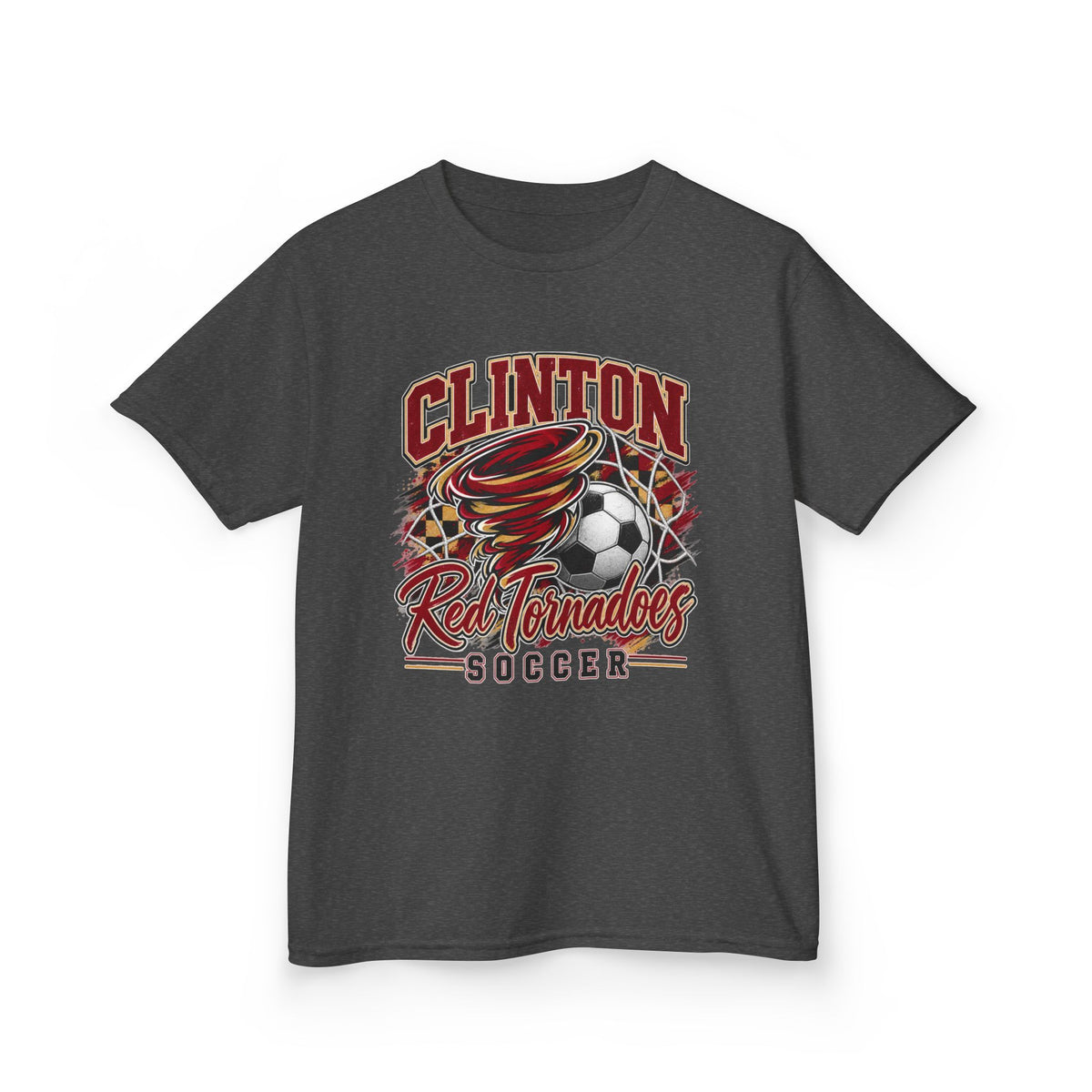 Clinton Red Tornadoes Kids Soccer Tee
