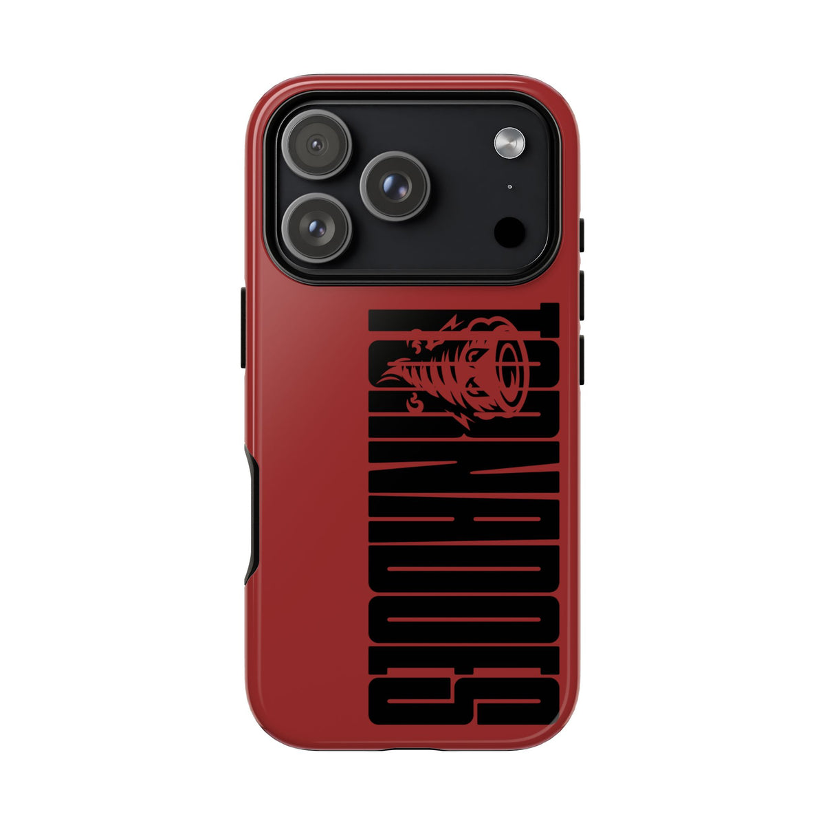 Tornado Tough Phone Case — Bold Storm Graphic Protective Cover