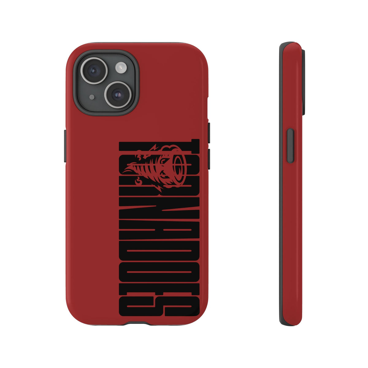 Tornado Tough Phone Case — Bold Storm Graphic Protective Cover