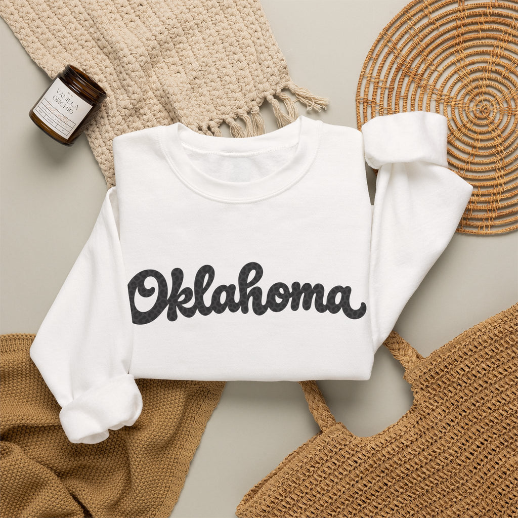 Oklahoma Script Crewneck Sweatshirt