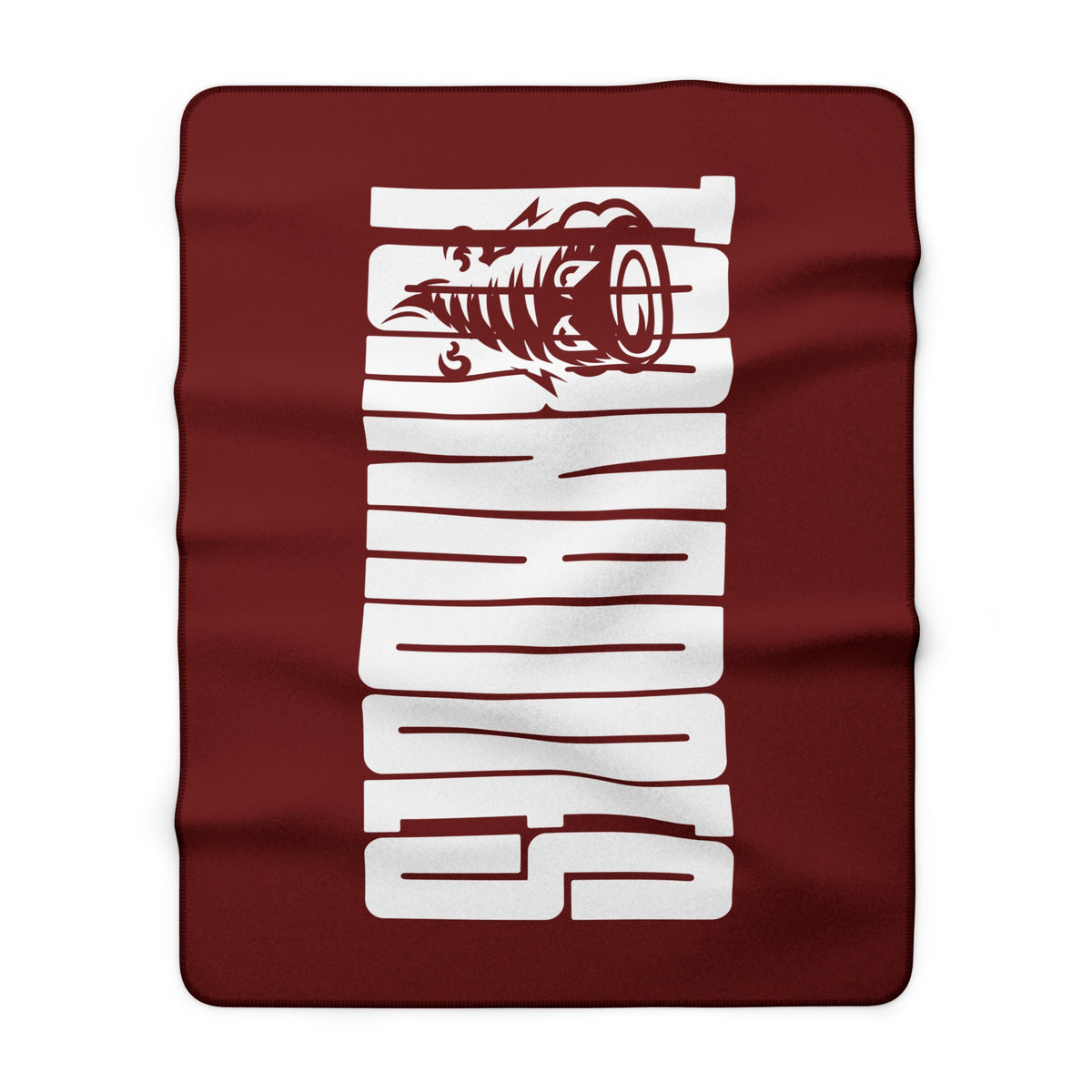 Sherpas Vertical Logo Sherpa Fleece Blanket – Cozy Team-Inspired Throw