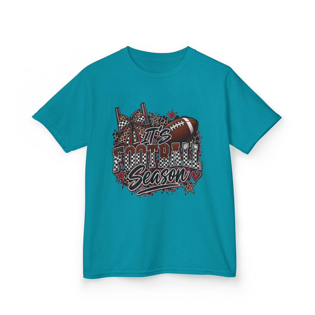 Kids Tee — 'It's Football Season' Graphic Shirt