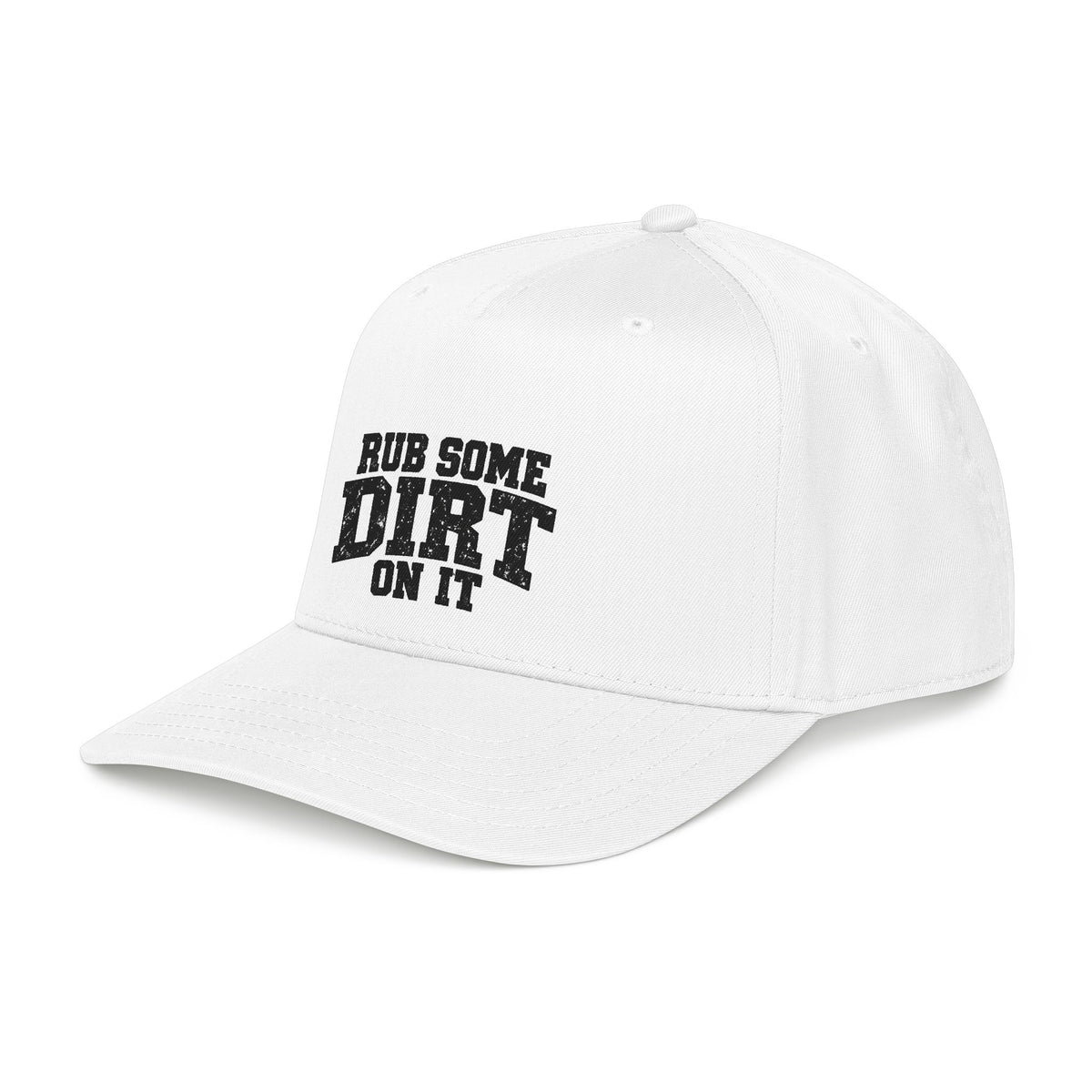 'Rub Some Dirt On It' Mid Profile Baseball Cap – Vintage Outdoor Hunting Trucking Hat
