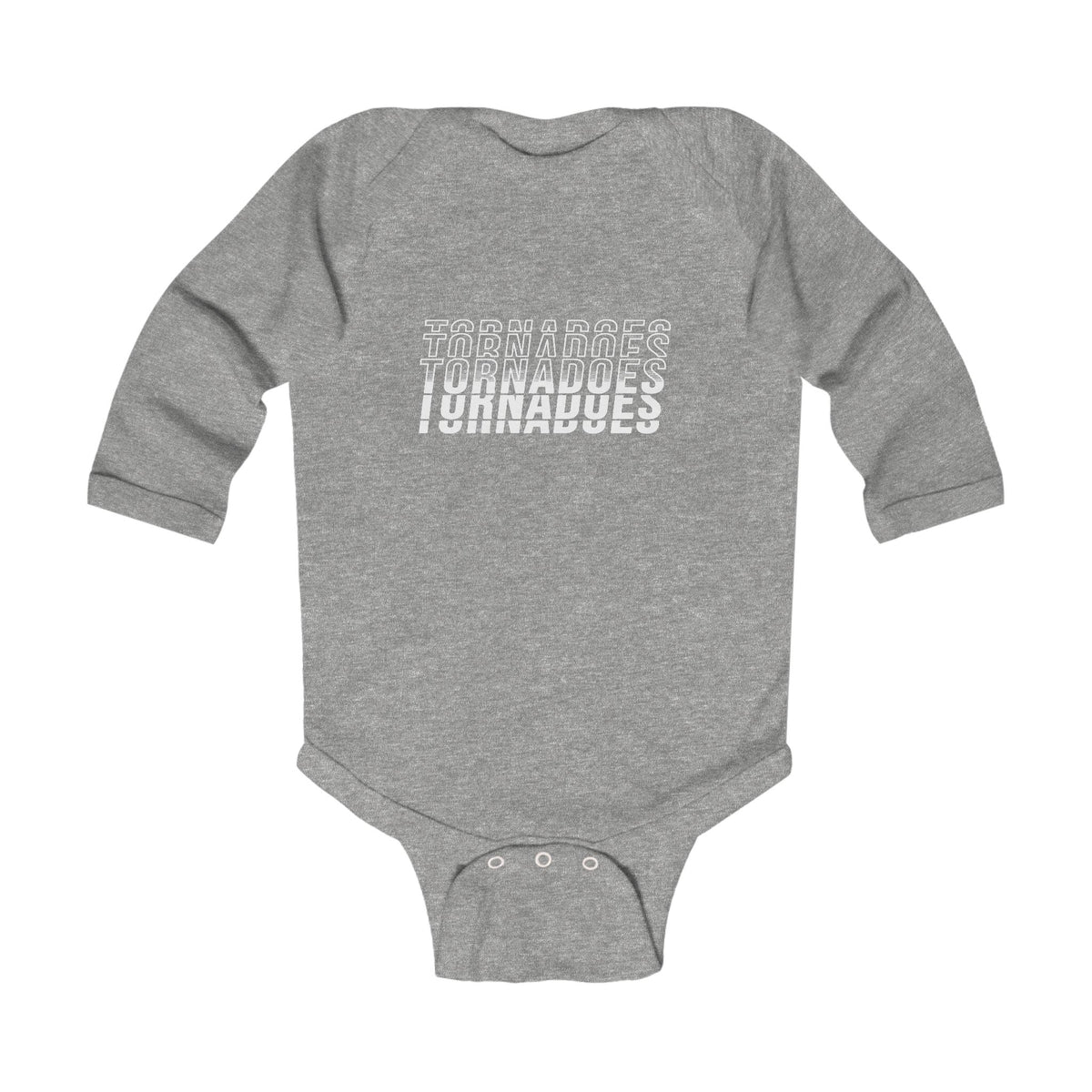 Tornadoes Infant Long Sleeve Bodysuit – Cute Weather-Themed Baby Onesie