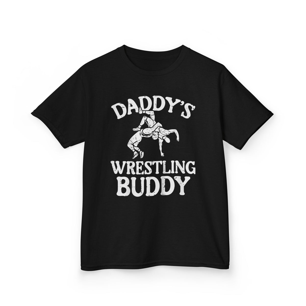 Kids 'Daddy's Wrestling Buddy' Tee - Youth Wrestling Shirt