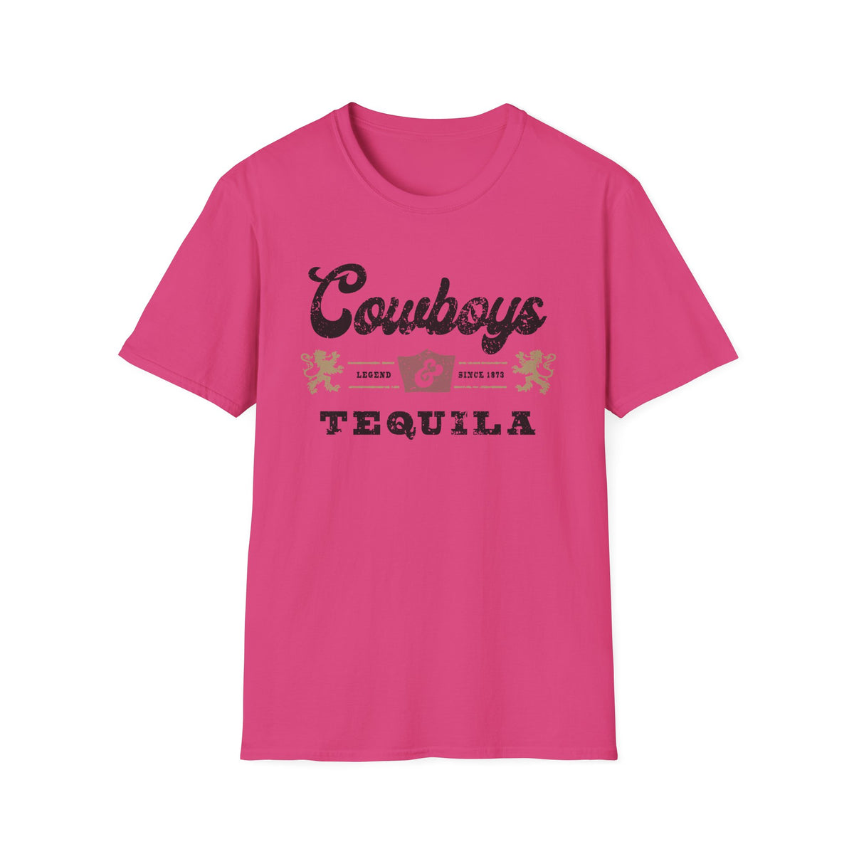 Cowboys & Tequila T-Shirt — Vintage Western Graphic Tee