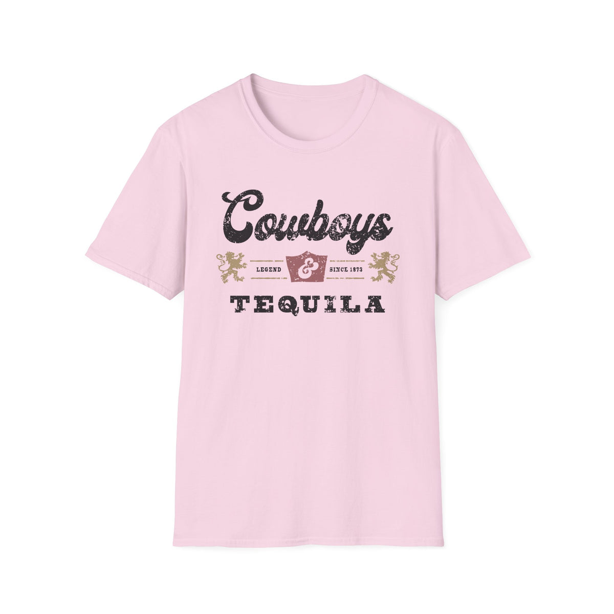 Cowboys & Tequila T-Shirt — Vintage Western Graphic Tee