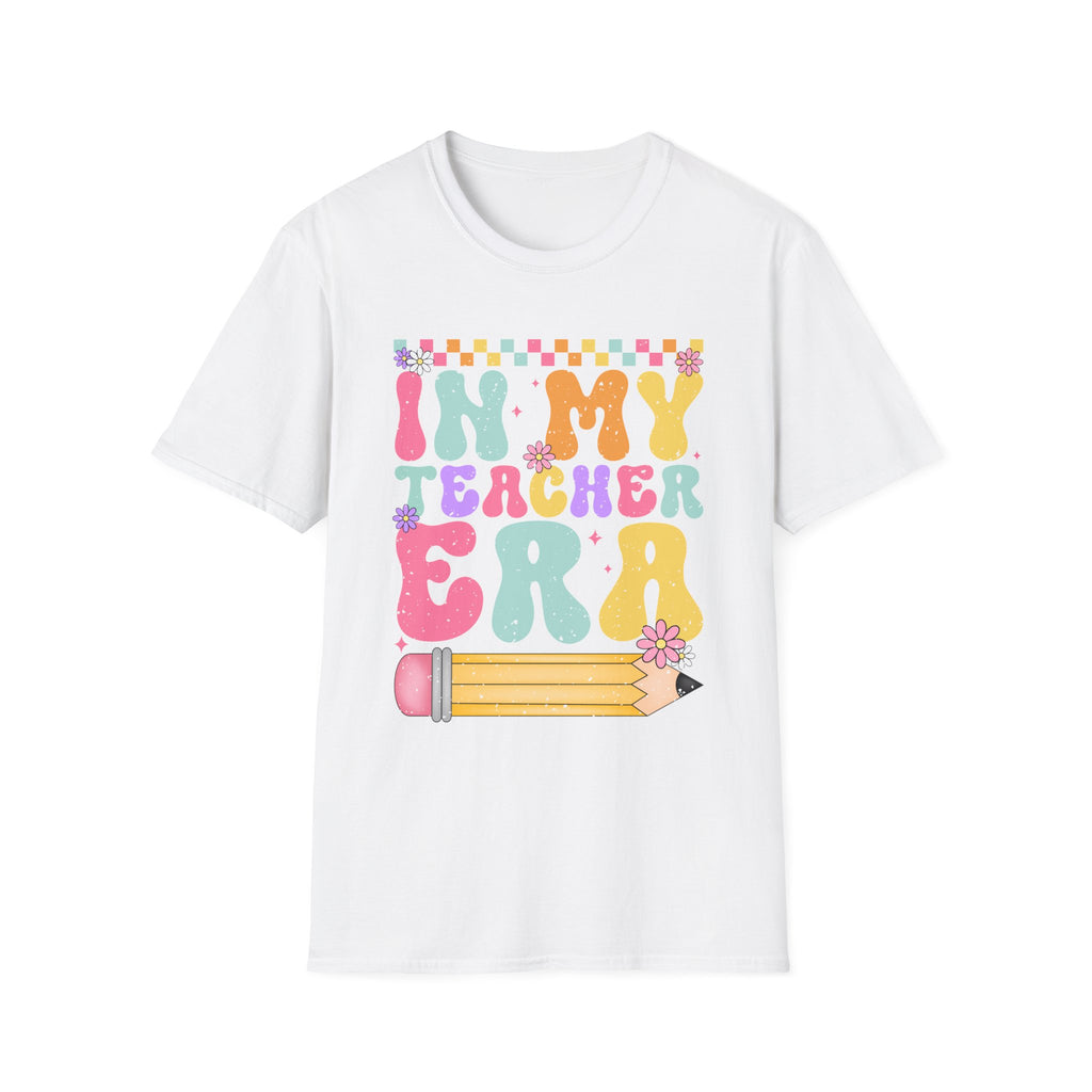 Retro 'In My Teacher Era' Graphic T-Shirt — Cute Teacher Appreciation Tee