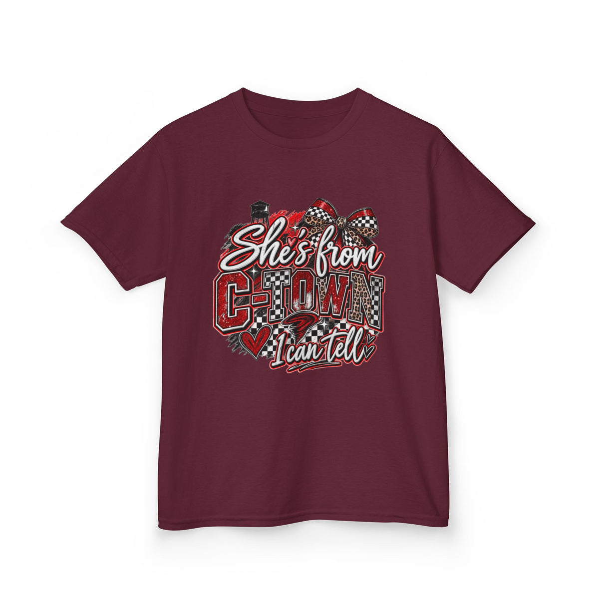 Kids Tee — "She's From C-Town I can tell"
