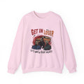 Horror Movie Crewneck Sweatshirt — "Get In Loser, Let's Watch Scary Movies"