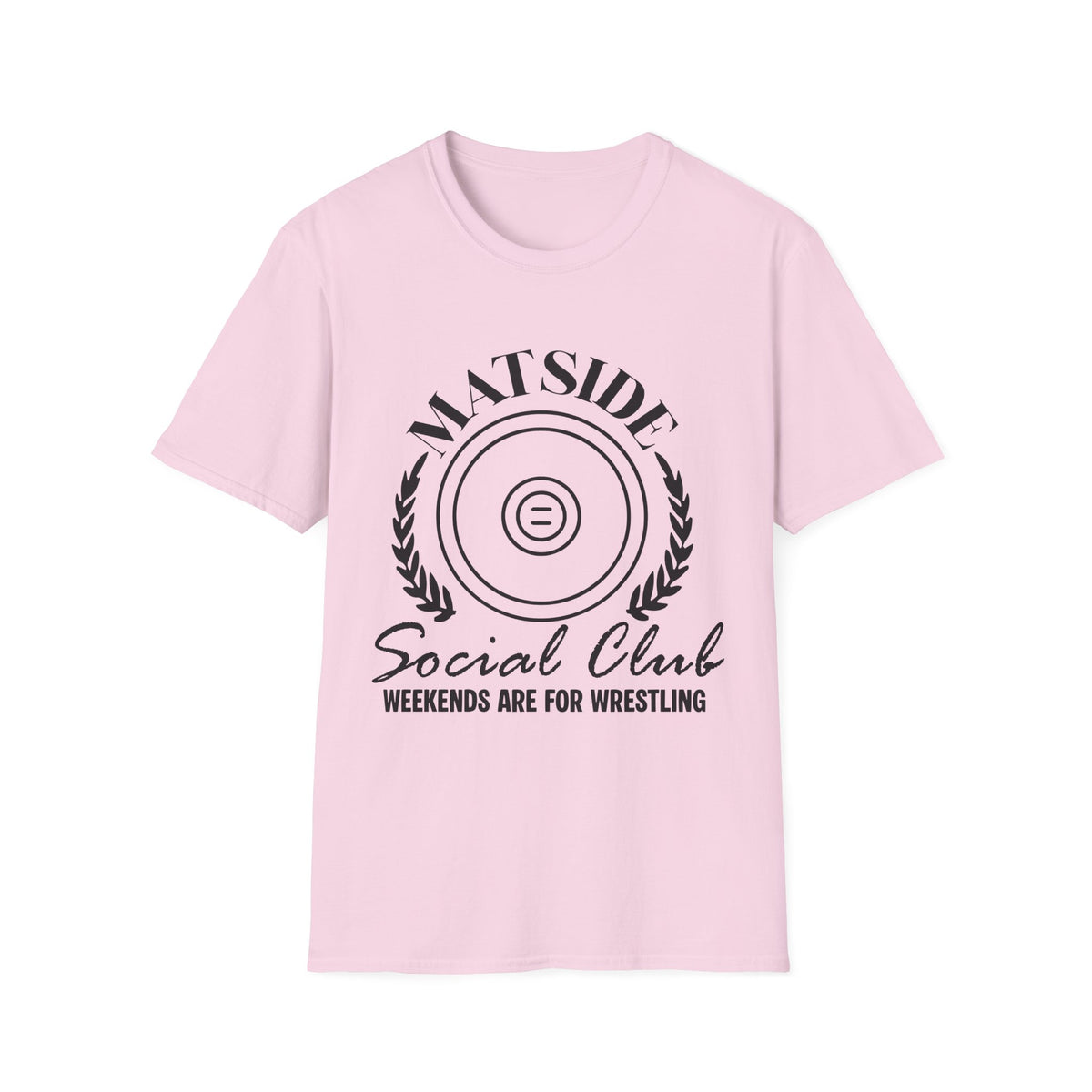 Matside Social Club T-Shirt — Weekends Are For Wrestling Graphic Tee