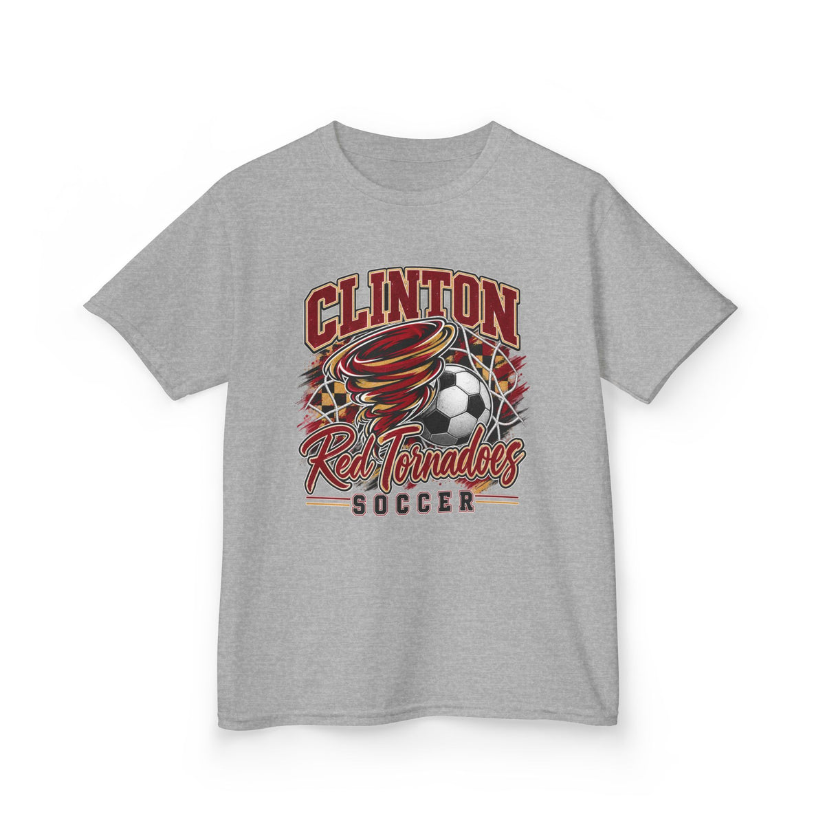 Clinton Red Tornadoes Kids Soccer Tee