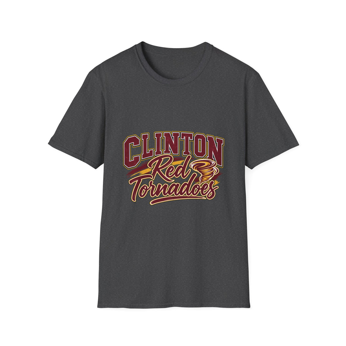 Clinton Red Tornadoes T-Shirt — Retro School Spirit Tee
