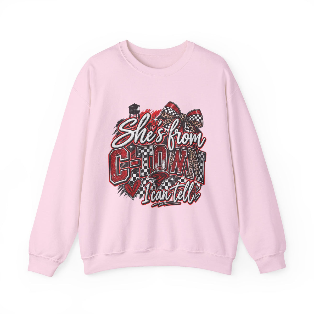 Crewneck Sweatshirt — “She’s From C-Town I Can Tell”