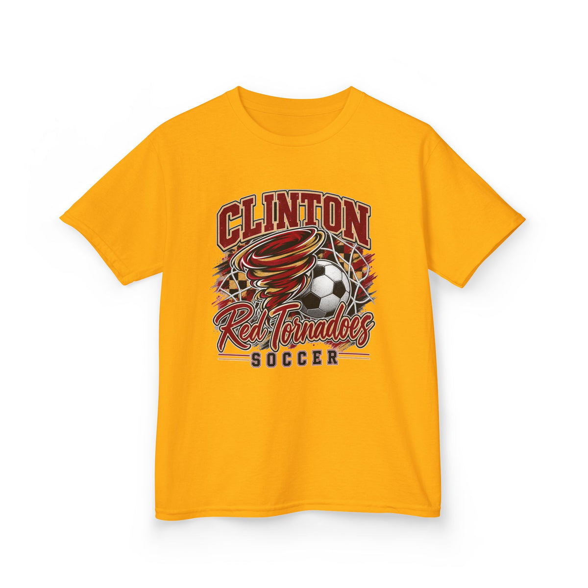 Clinton Red Tornadoes Kids Soccer Tee