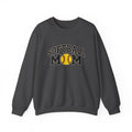 Softball Mom Crewneck Sweatshirt — Vintage Softball Logo for Proud Moms