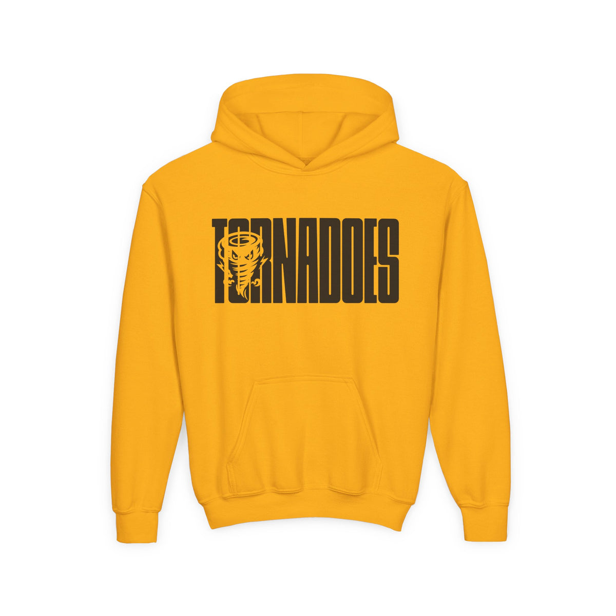 Youth Tornadoes Hoodie — Kids Sports Team Hooded Sweatshirt