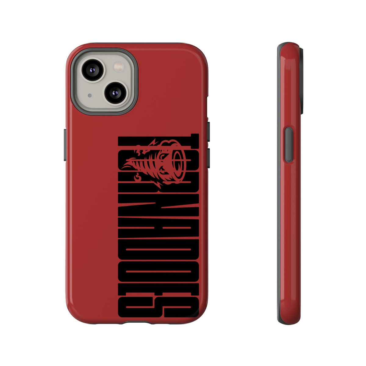 Tornado Tough Phone Case — Bold Storm Graphic Protective Cover