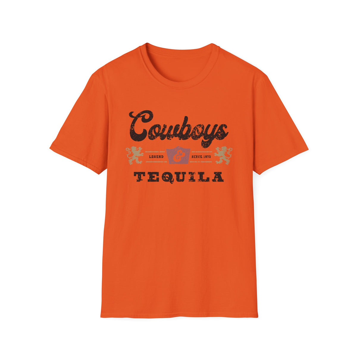 Cowboys & Tequila T-Shirt — Vintage Western Graphic Tee