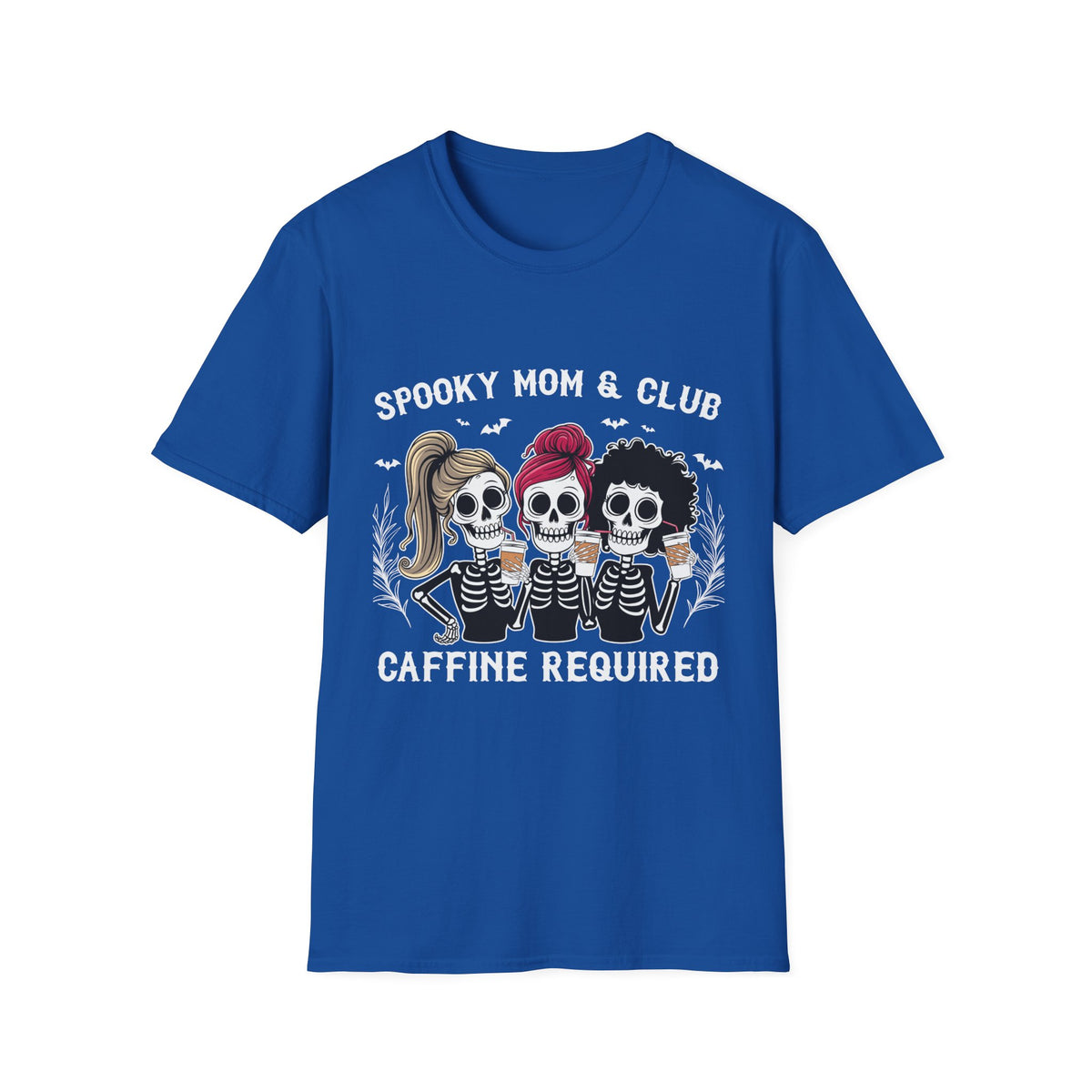 Women’s Skeleton Squad T-Shirt — Best Friends Skull Trio Graphic Tee
