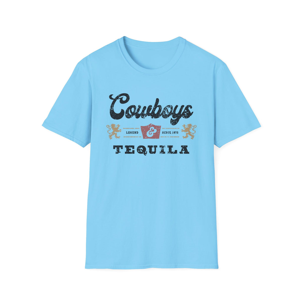 Cowboys & Tequila T-Shirt — Vintage Western Graphic Tee