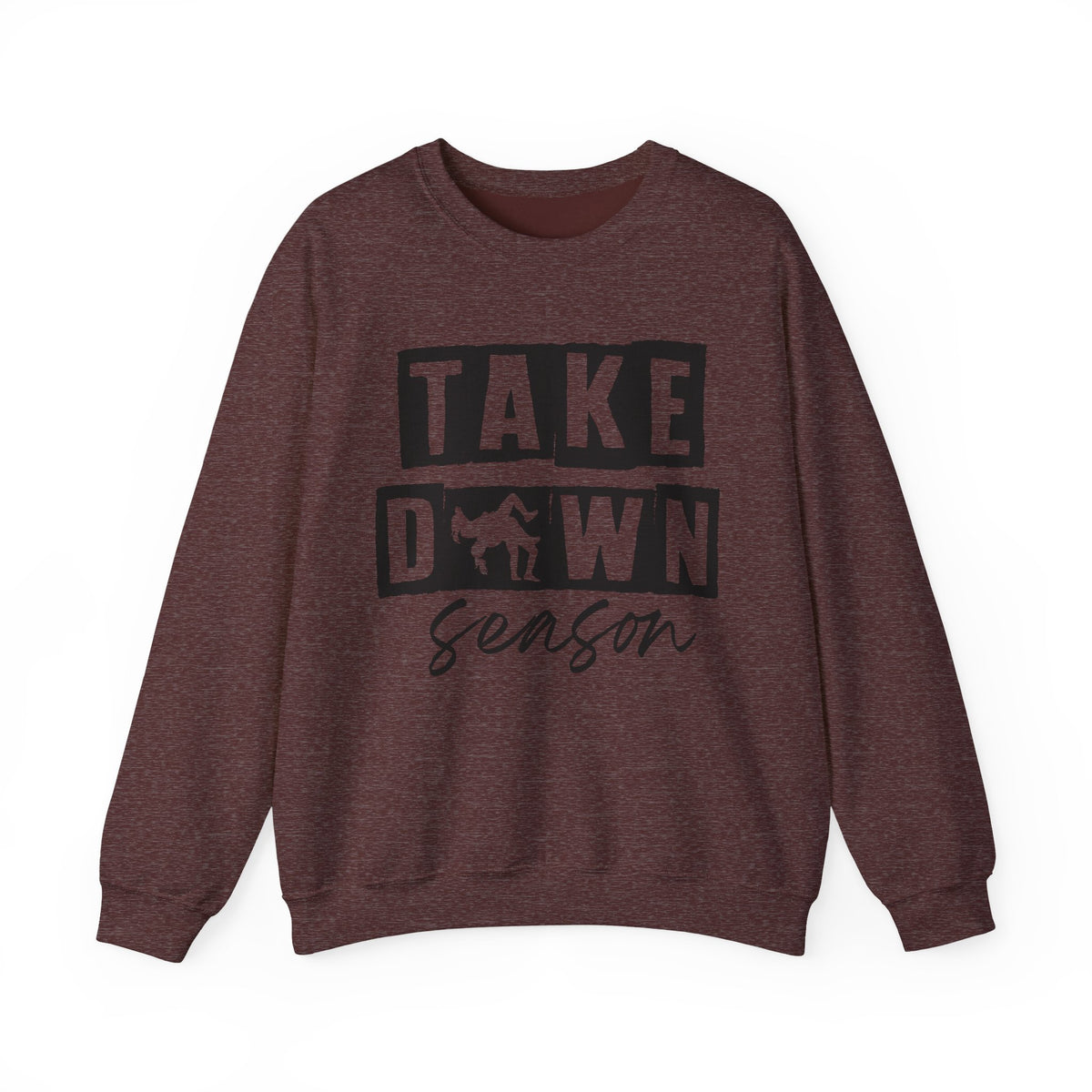 Take Down Season Sweatshirt – Wrestling/Combat Sports Crewneck