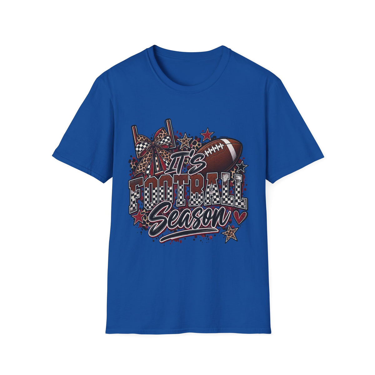 Football Season Graphic T-Shirt – "It's Football Season" Game Day Tee