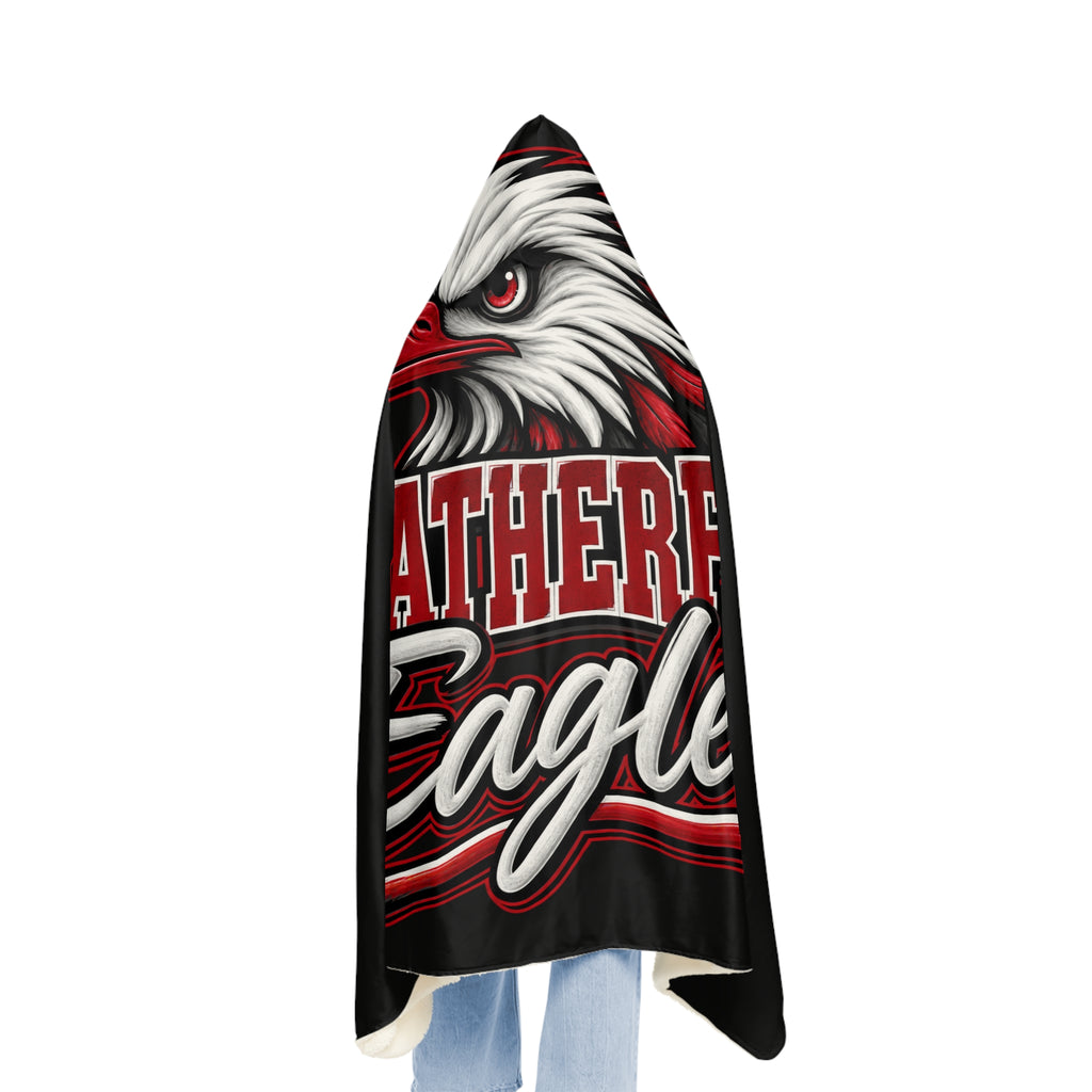 Weatherford Eagles Hooded Snuggle Blanket