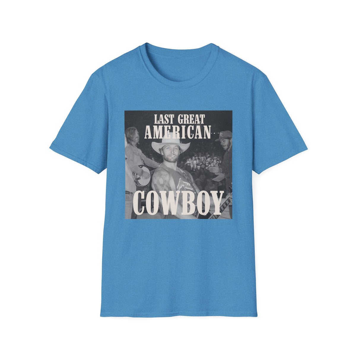Last Great American Cowboy T-Shirt — Vintage Rodeo Western Graphic Tee
